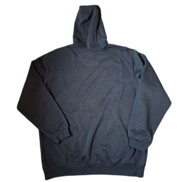 Carhartt Men’s XL Hoodie – Black Loose Fit Midweight Pullover Sweatshirt - Picture 2 of 8